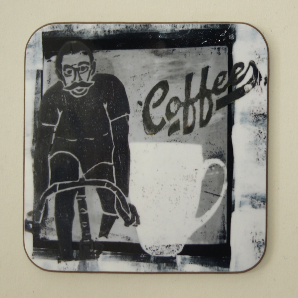 solitairy man  coaster