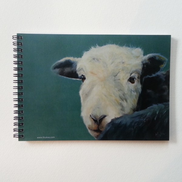Herdwick sheep A5 note/sketch book