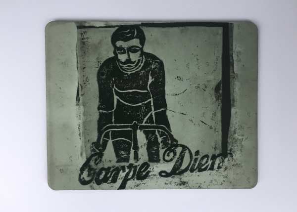 Carpe diem mouse mat