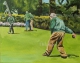 On the bowling green